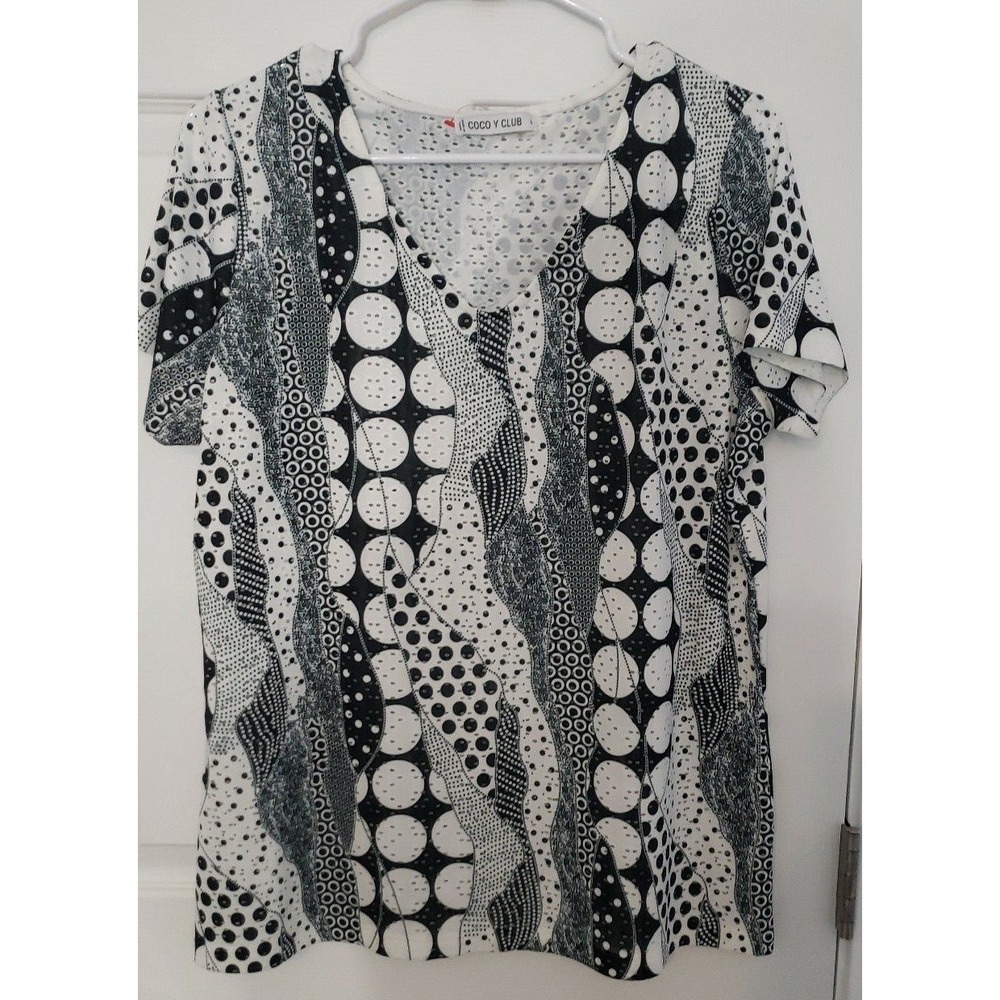 Coco Y Club Womans‎ Shirt Size Large